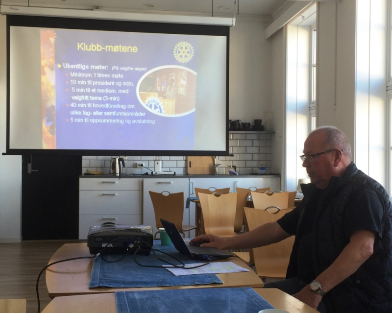 Klubbmøte onsdag 25. Mai 2016